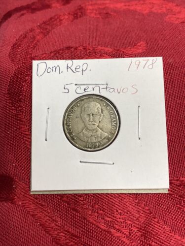 1978~~DOMINICAN REPUBLIC 5 CENTAVOS - Fresh Stock Dated February 2026