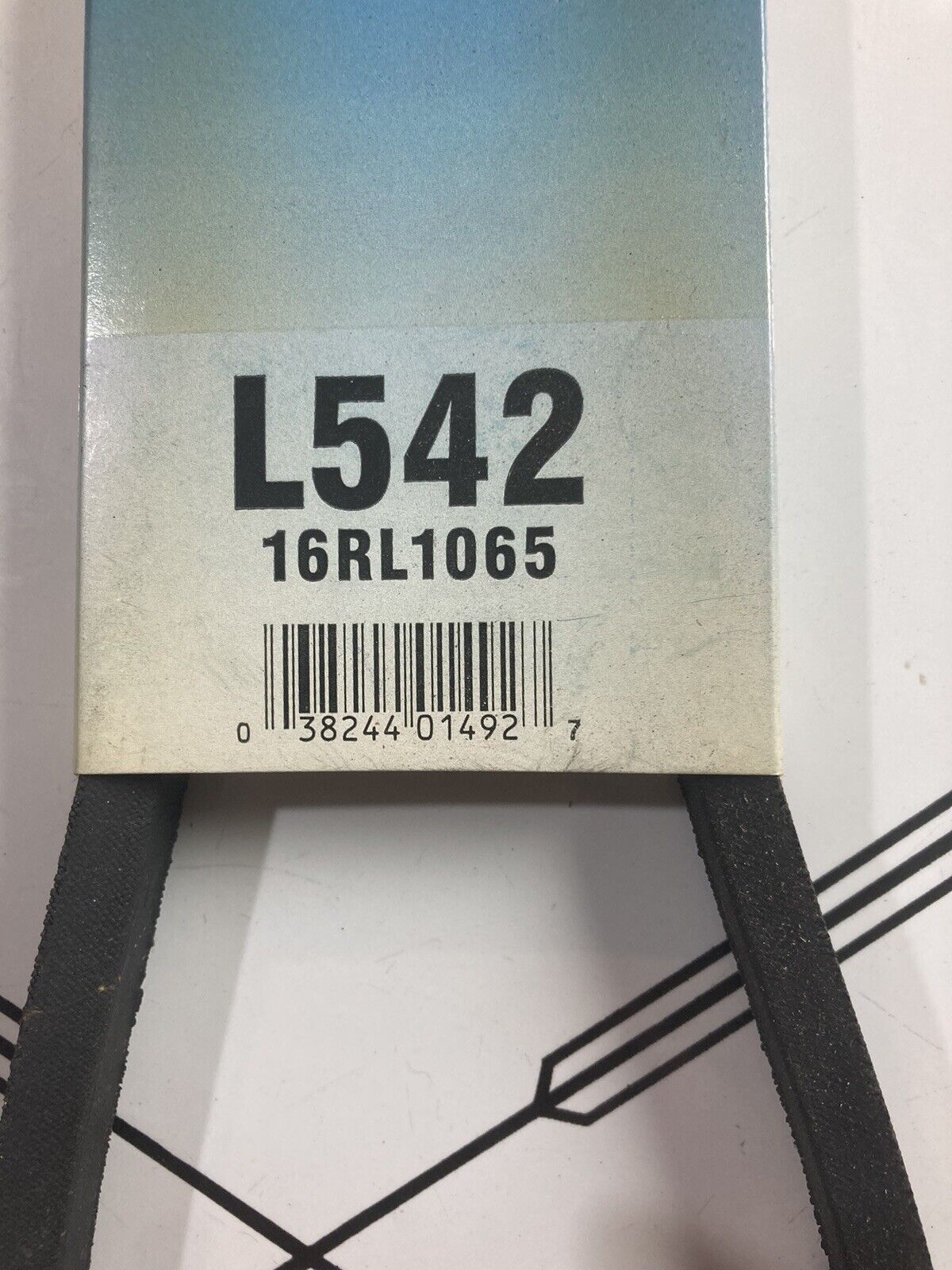 Dayco #L542 GPL PREMIUM V-BELT 16RL1065 NOS Made in the USA - Fresh Stock Dated February 2026