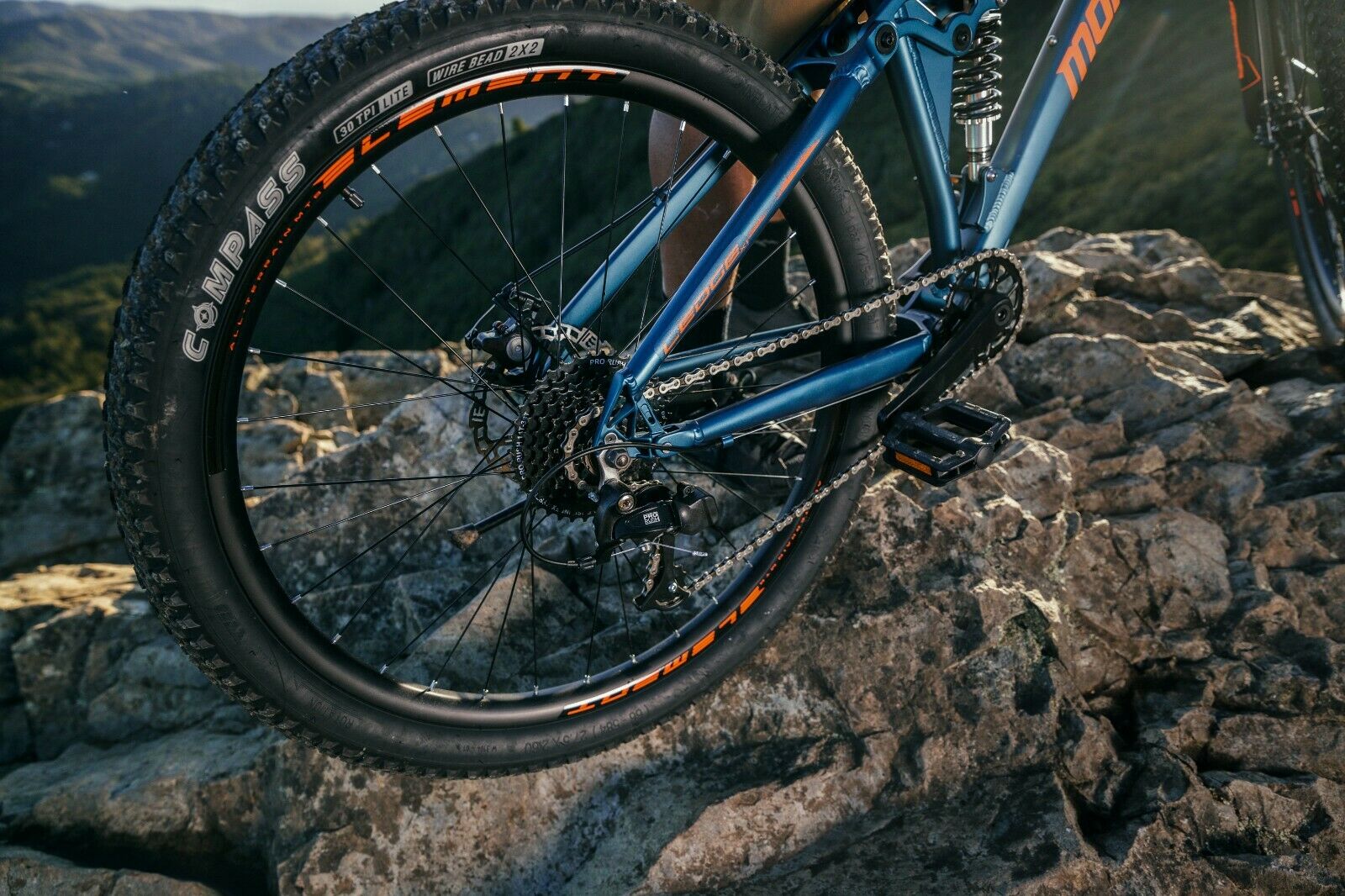 Mongoose Ledge Mountain Bike, 7 Speeds, 27.5 In. Wheels, Teal - Fresh Stock Dated February 2026