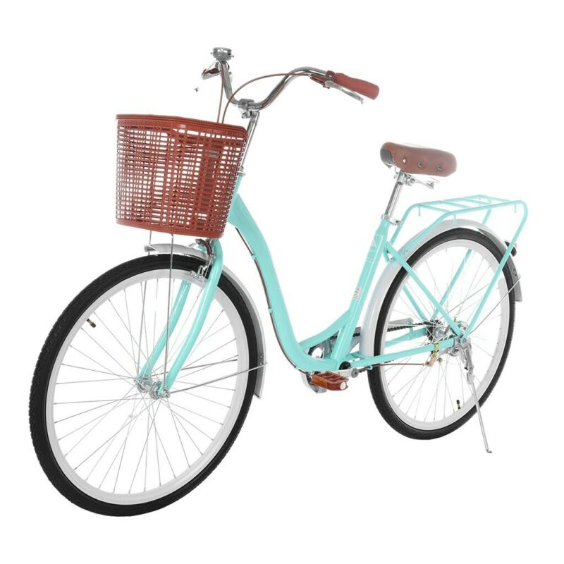 26 Inch Classic Bicycle Retro Bicycle Beach Cruiser Bicycle Retro Bicycle - Fresh Stock Dated February 2026