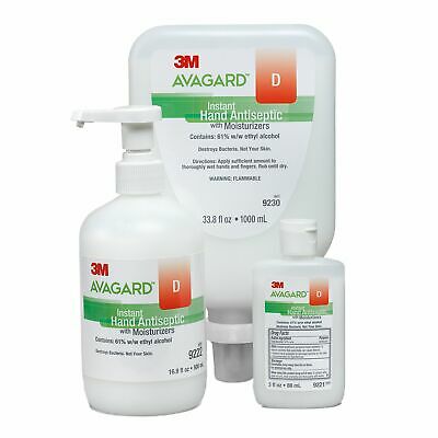 3M Avagard D Alcohol Gel Hand Sanitizer 16 oz. Pump Bottle 1 Each - Fresh Stock Dated February 2026
