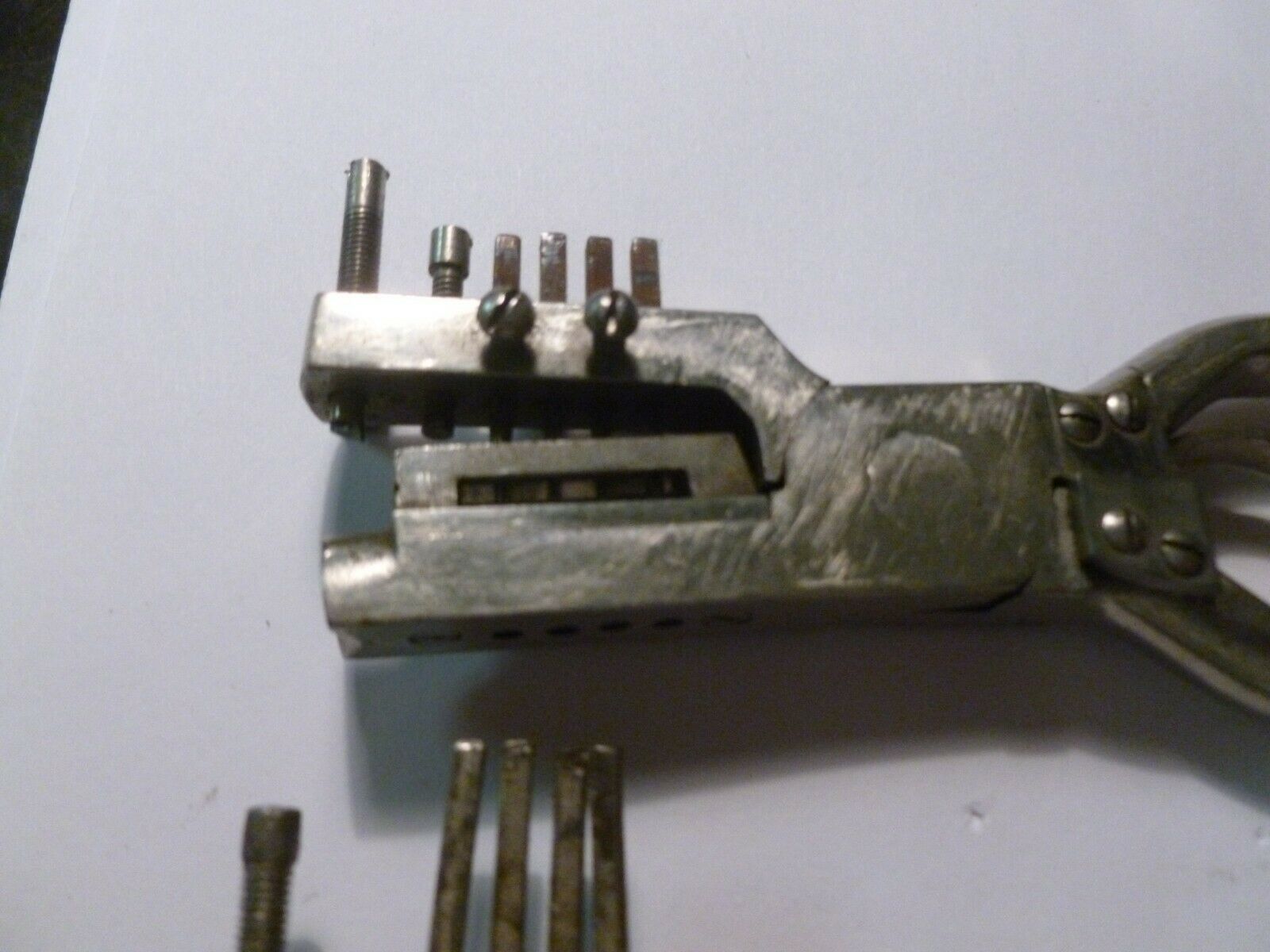 vintage watch mainspring hole punches  3 bpcs assortment needs repair - Fresh Stock Dated December 2025