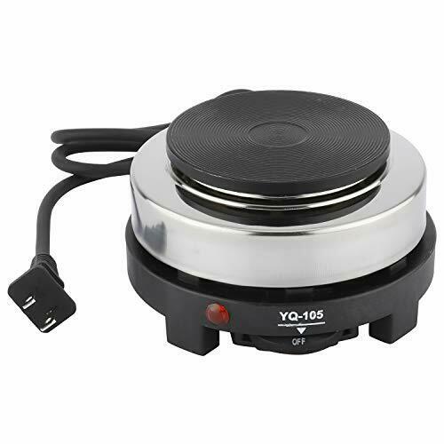 Mini Electric Heater Stove 500W Portable Countertop Infrared Burner For to DIY - Fresh Stock Dated February 2026