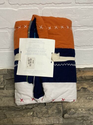 Pottery Barn Kids Bright Stripe Quilted Standard Pillow Sham NWT - Fresh Stock Dated December 2025