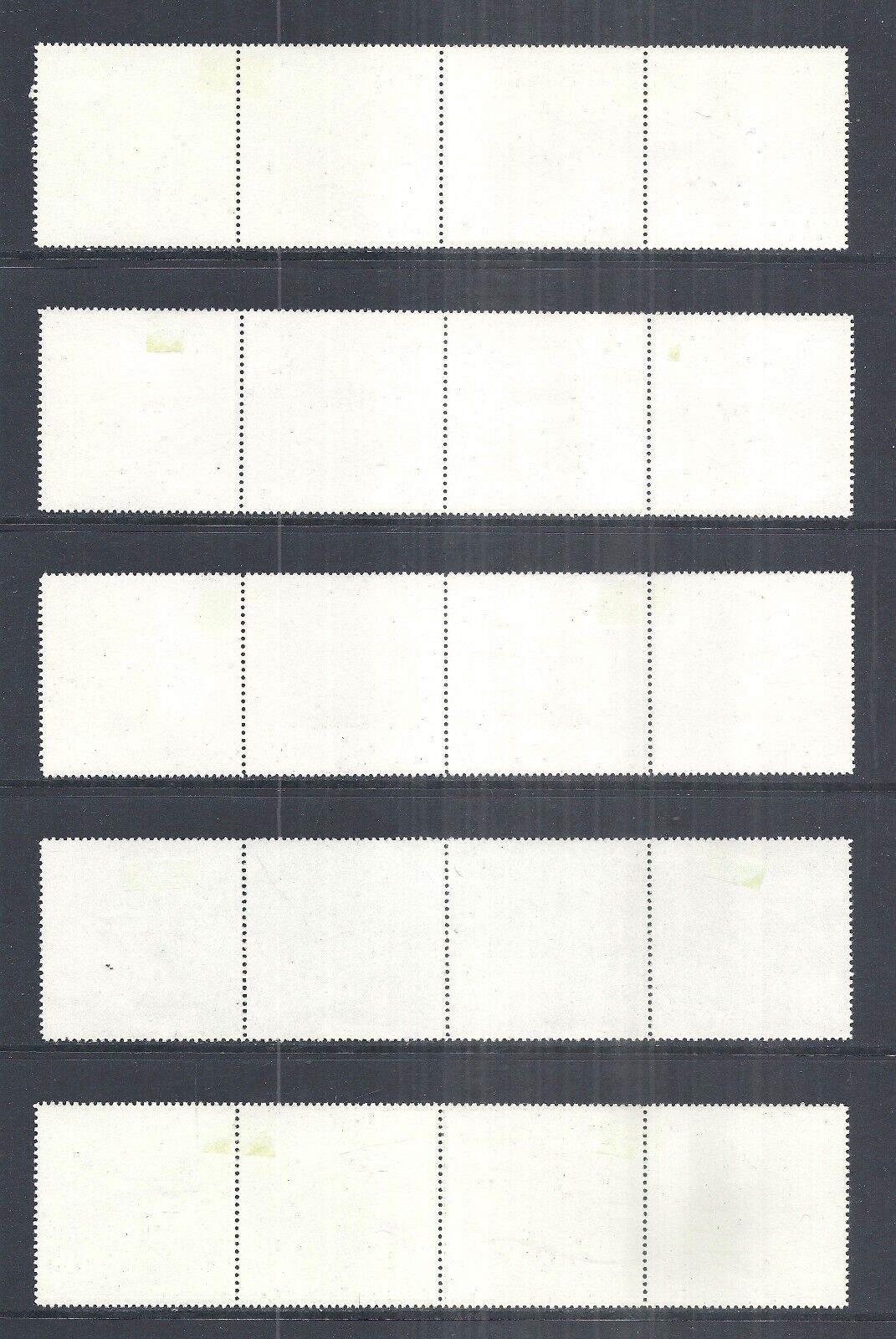 BURUNDI SCOTT 355 - 360 MH STRIPS/4 PARTIAL SET - 1971 WILDLIFE ISSUE - Fresh Stock Dated January 2026