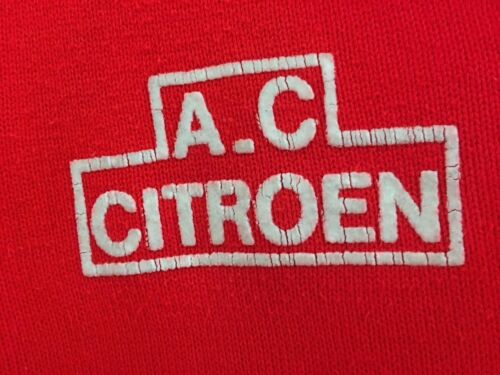 L Vintage 1970s A.C CITROEN Acrylic CYCLING APRÉS COURSE Jersey Sweater VEGAN - Fresh Stock Dated December 2025