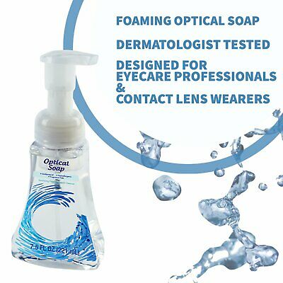 Liquid Hand Soap for All Skin Types, Foaming Optical Soap for Contact Lens... - Fresh Stock Dated February 2026