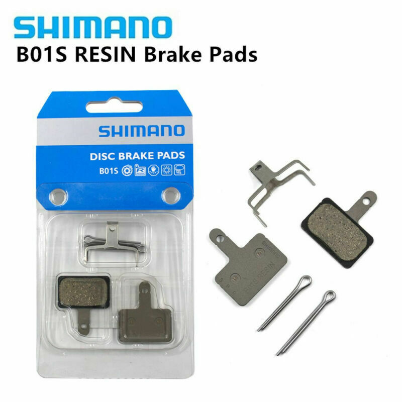 2set Bicyc Shimano B01S Resin Disc Brake Pads for M315 MT200 Acera, Altus, Deore - Fresh Stock Dated February 2026