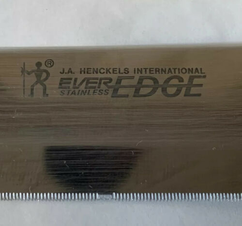 J.A. Henckels Ever Edge Stainless Japan 7 Piece Knife Set Bread & More FREE SHIP - Fresh Stock Dated December 2025