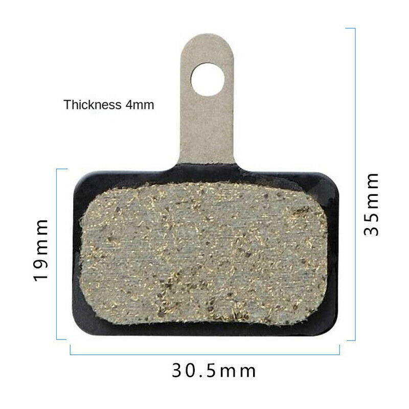 2 Pair Shimano B01S Resin Pad Bicycle MTB Disc Brake Pads for BR-MT200 M355 M395 - Fresh Stock Dated February 2026