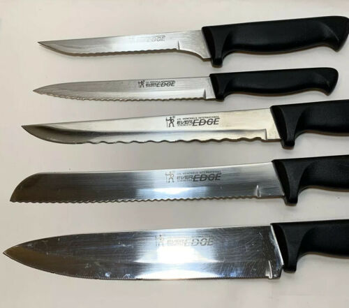 J.A. Henckels Ever Edge Stainless Japan 7 Piece Knife Set Bread & More FREE SHIP - Fresh Stock Dated December 2025