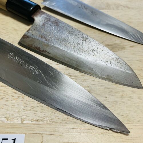 Damaged Lot of three Japanese Chef's Kitchen Knives  From Japan ST451 - Fresh Stock Dated December 2025