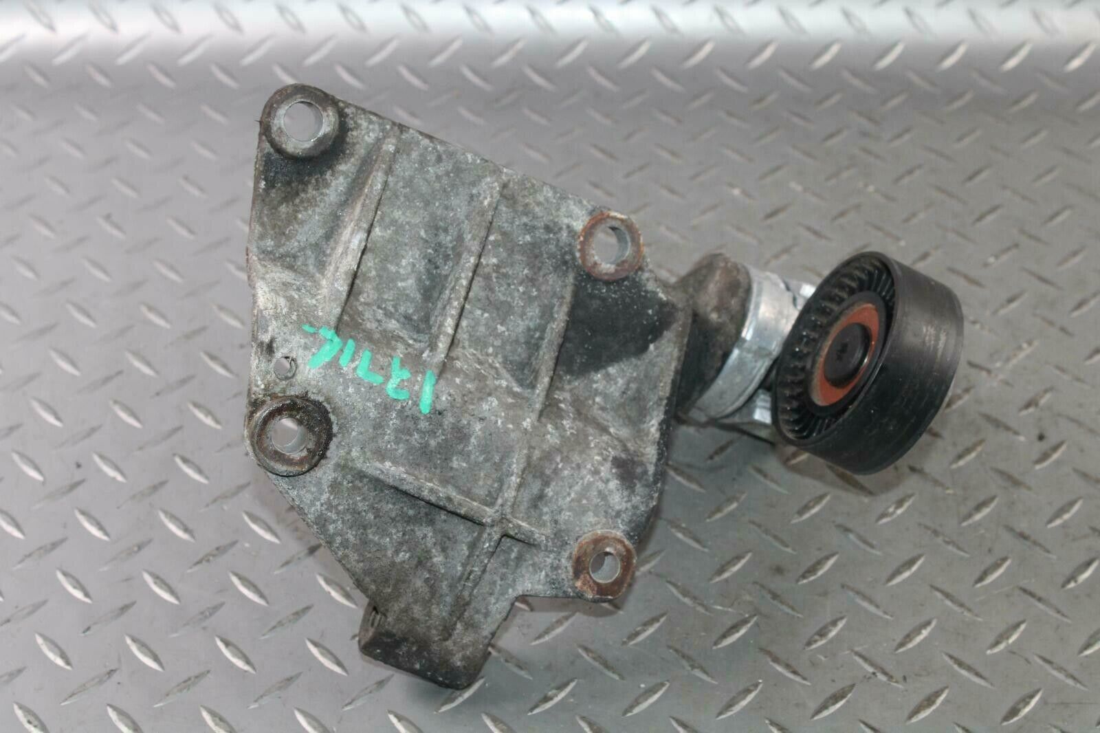 97-02 WRANGLER 4.0L 6CYL Upper AC Compressor Mounting Bracket Cast Alloy OEM - Fresh Stock Dated February 2026