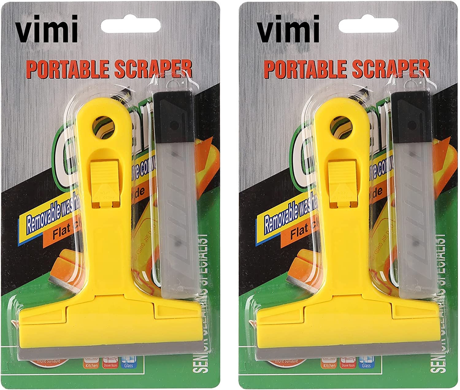 Glass Scraper Razor Blade,Razor Blade Scraper,Paint Scraper,Window Scraper for R - Fresh Stock Dated February 2026