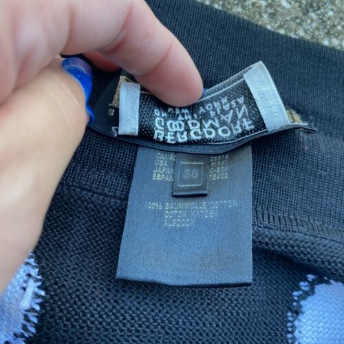 Vintage 90s Womens Authentic Escada Polka Dot Knee Length Skirt Size 38 - Fresh Stock Dated February 2026