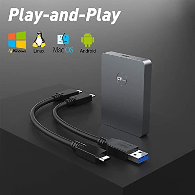 Aluminum CFexpress Card Reader Type B USB 3.1 Gen 2 10Gbps RT-CR9 - Fresh Stock Dated February 2026