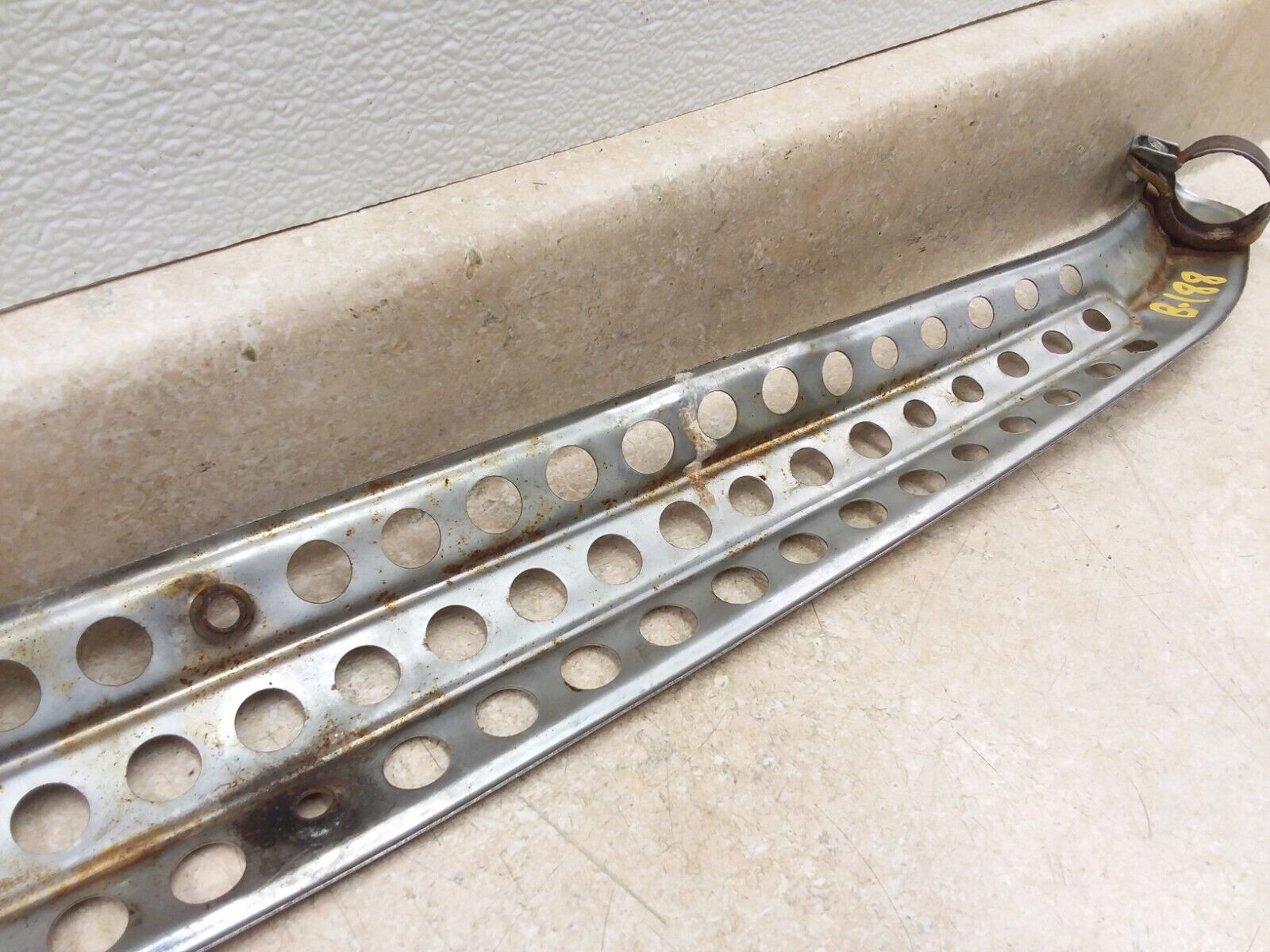 Honda 100 CL CL100 K1 Scrambler OEM Exhaust Muffler Heat Shield 1971 ANX - Fresh Stock Dated February 2026