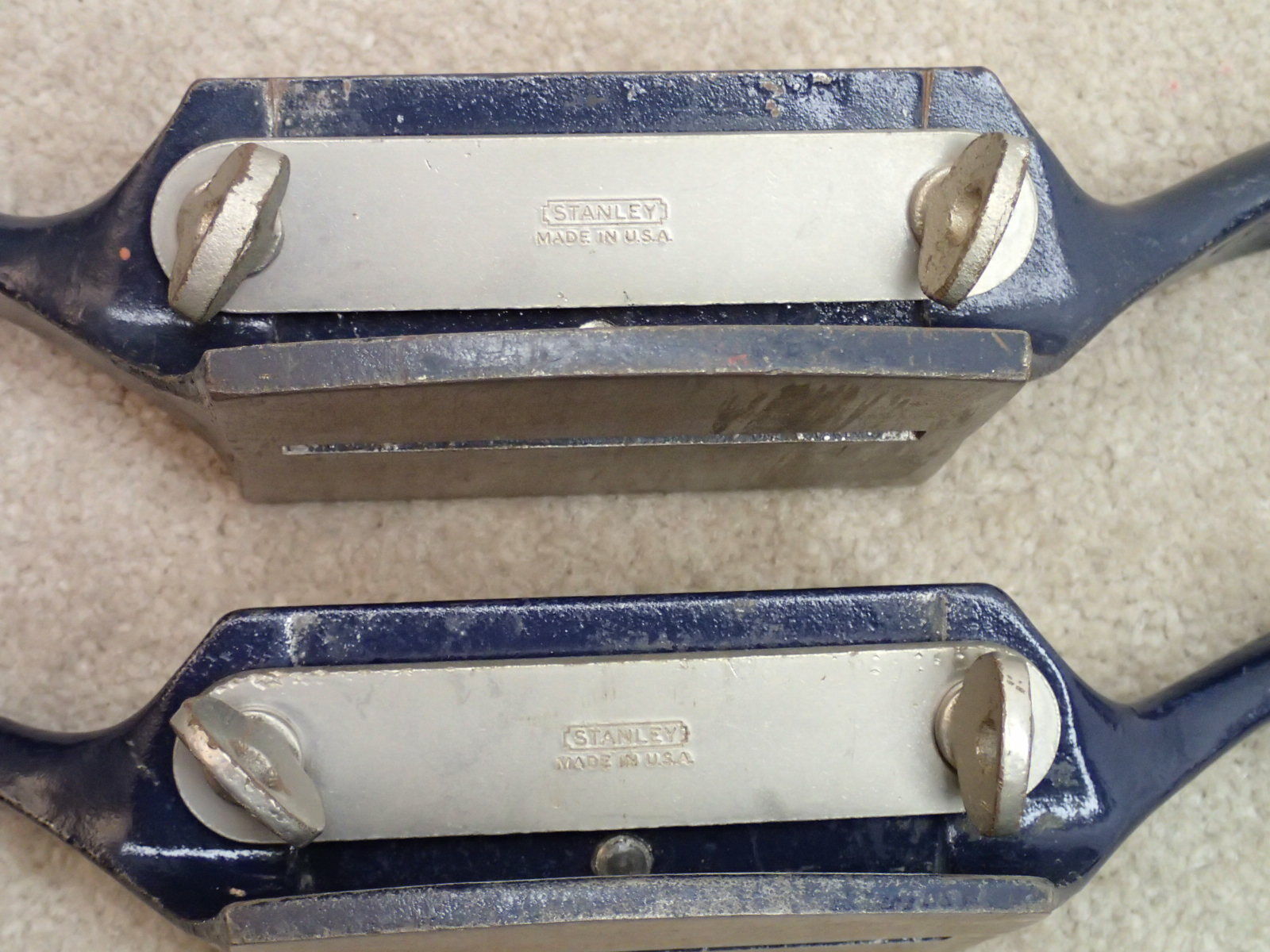 Stanley No 80M Blue Scraper Made in USA Bid on 2 Units (No Blades) - Fresh Stock Dated February 2026