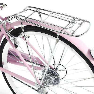 Pink Women's Comfort Bike 26-Inch Wheels 7 Speed Girls Bicycle - Fresh Stock Dated December 2025