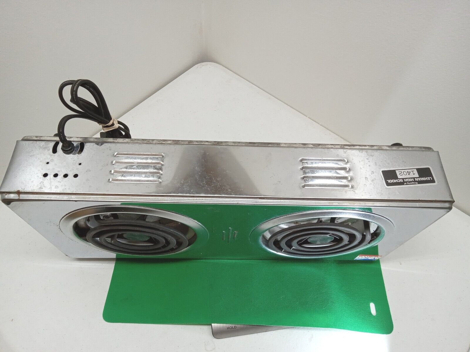 Capitol Rangette Portable Dual Electric Vintage Dual Stove Works good! - Fresh Stock Dated February 2026