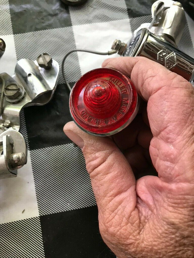 VINTAGE MILLER BICYCLE LIGHTS AND GENERATORS - Fresh Stock Dated December 2025