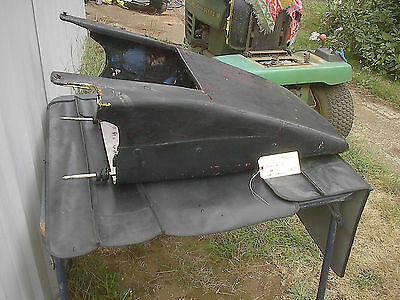 Lotus 1969 Formula ford fiberglass nose with aluminum pan and mounting studs. - Fresh Stock Dated February 2026