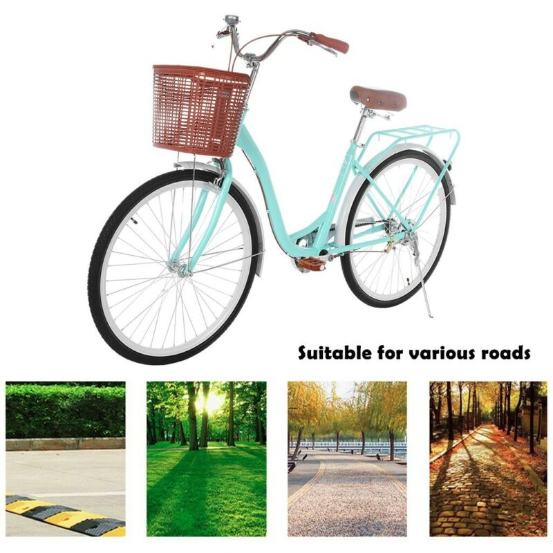 26 Inch Classic Bicycle Retro Bicycle Beach Cruiser Bicycle Retro Bicycle - Fresh Stock Dated February 2026