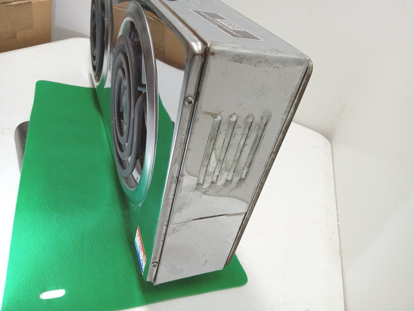 Capitol Rangette Portable Dual Electric Vintage Dual Stove Works good! - Fresh Stock Dated February 2026