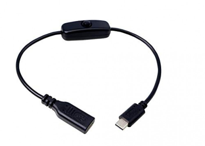 30cm USB C Male to Female On/Off Switch Cable YOUCHENG for Raspberry Pi 4... - Fresh Stock Dated February 2026