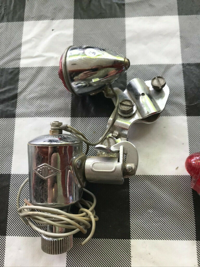 VINTAGE MILLER BICYCLE LIGHTS AND GENERATORS - Fresh Stock Dated December 2025