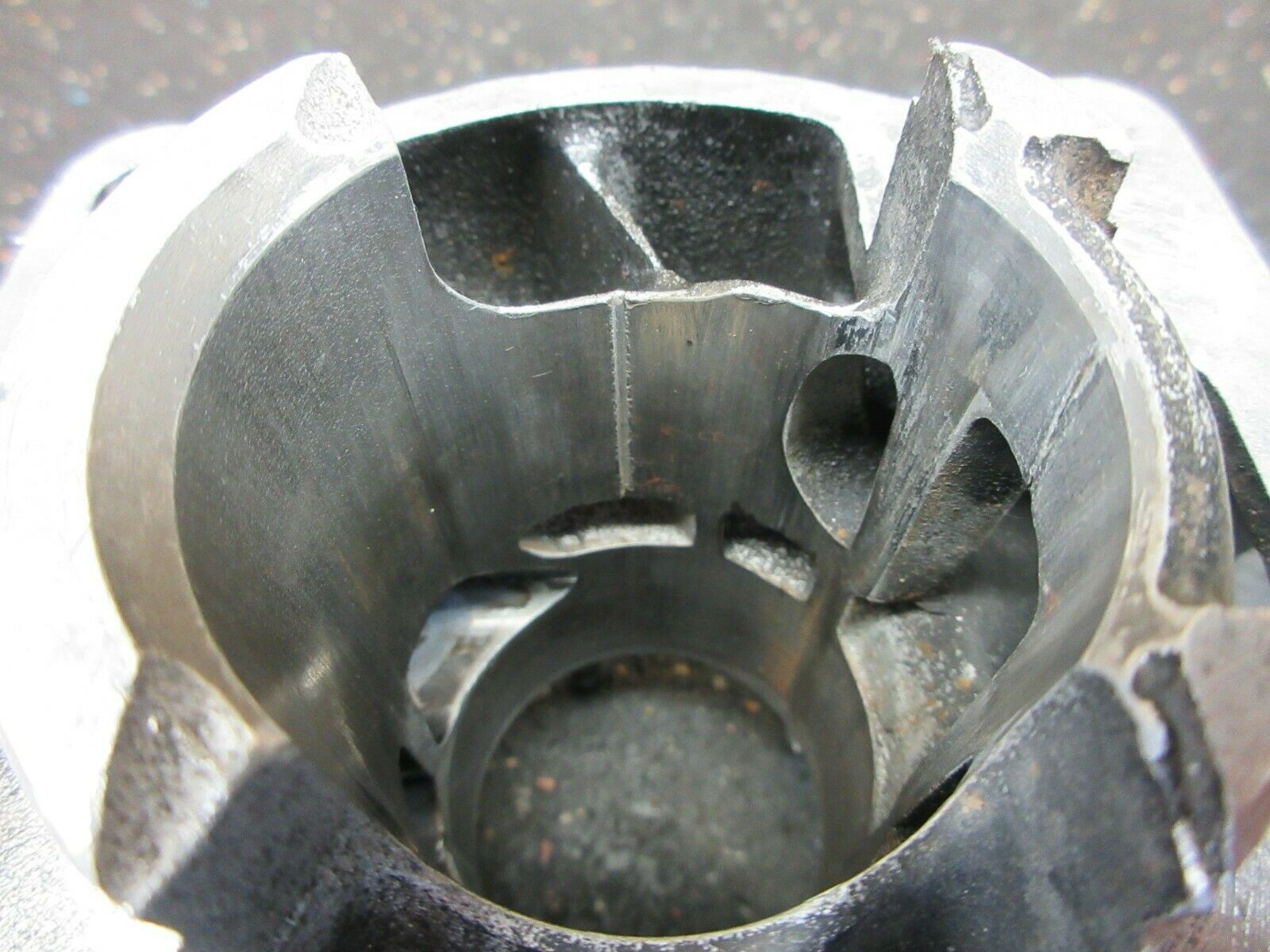 1999 Kawasaki KX80 Cylinder with scraped bore needs repair 99 KX 80 11005-1844 - Fresh Stock Dated February 2026