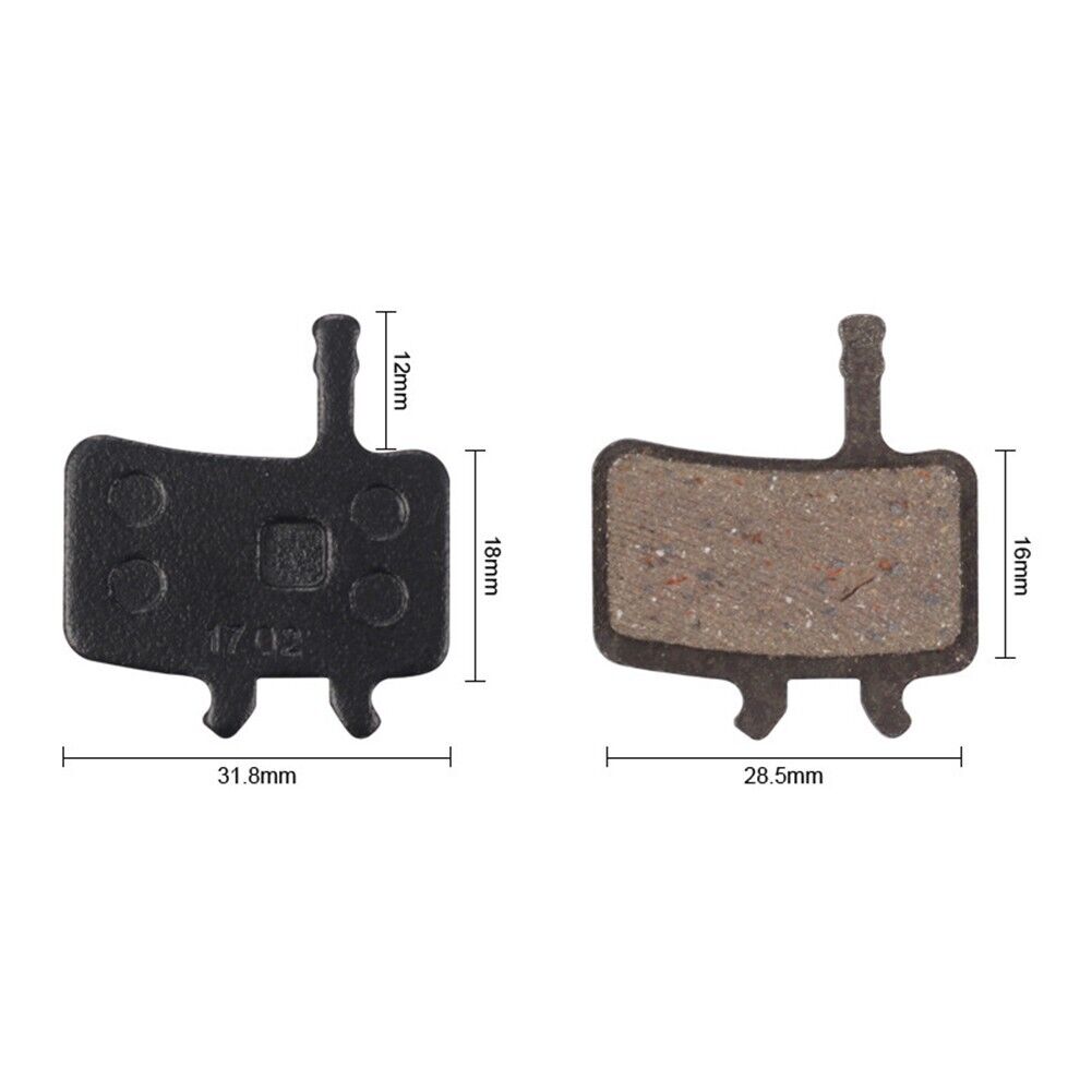 2X MTB Bicycle Disc Black Brake Pads For -Avid BB7 Hydraulic & Avid Juicy3/57 - Fresh Stock Dated February 2026