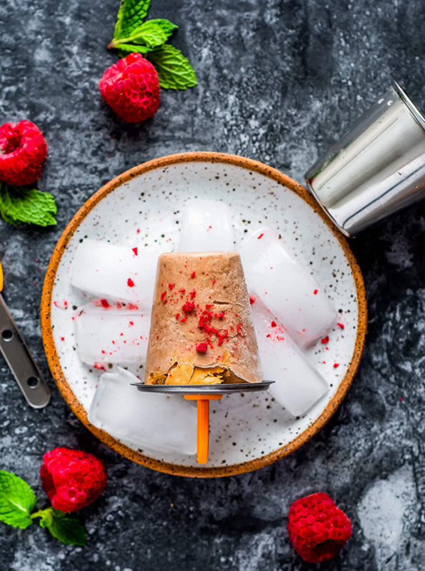 Stainless Steel Ice Popsicle Molds And Rack - 6 Round With Steel Sticks Mini - Fresh Stock Dated February 2026