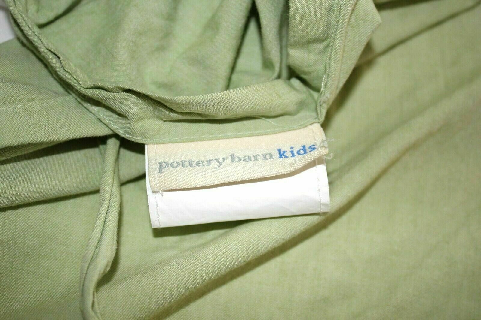 Set of Two(2) Pottery Barn Kids Katie Standard Quilted Shams W/Pink Ribbons - Fresh Stock Dated December 2025