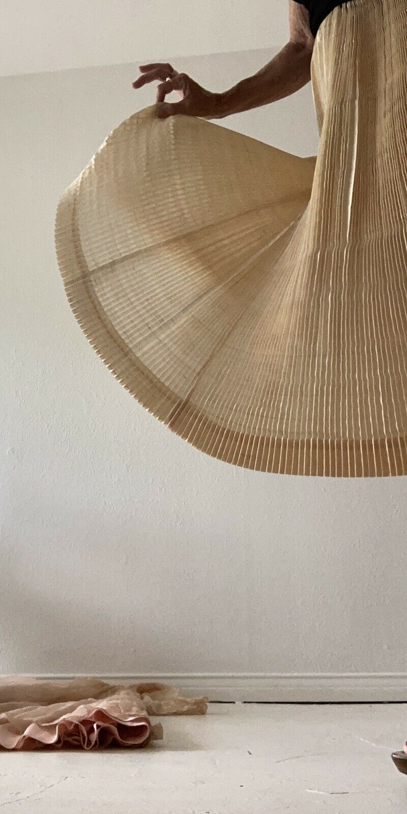 KAREN STARK Design For Harvey Berin Pleated Skirt 1950s - Fresh Stock Dated March 2026