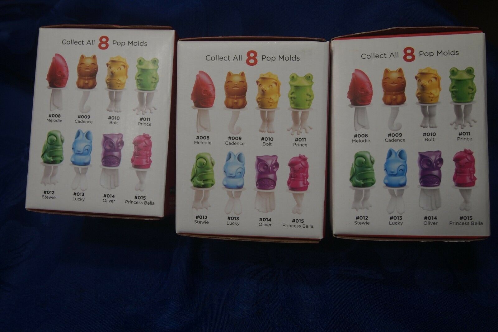 Zoku Quick Healthy Pop Maker ice pop molds-Buy 1,2 or all 3- Melodie/Bolt/Stewie - Fresh Stock Dated February 2026