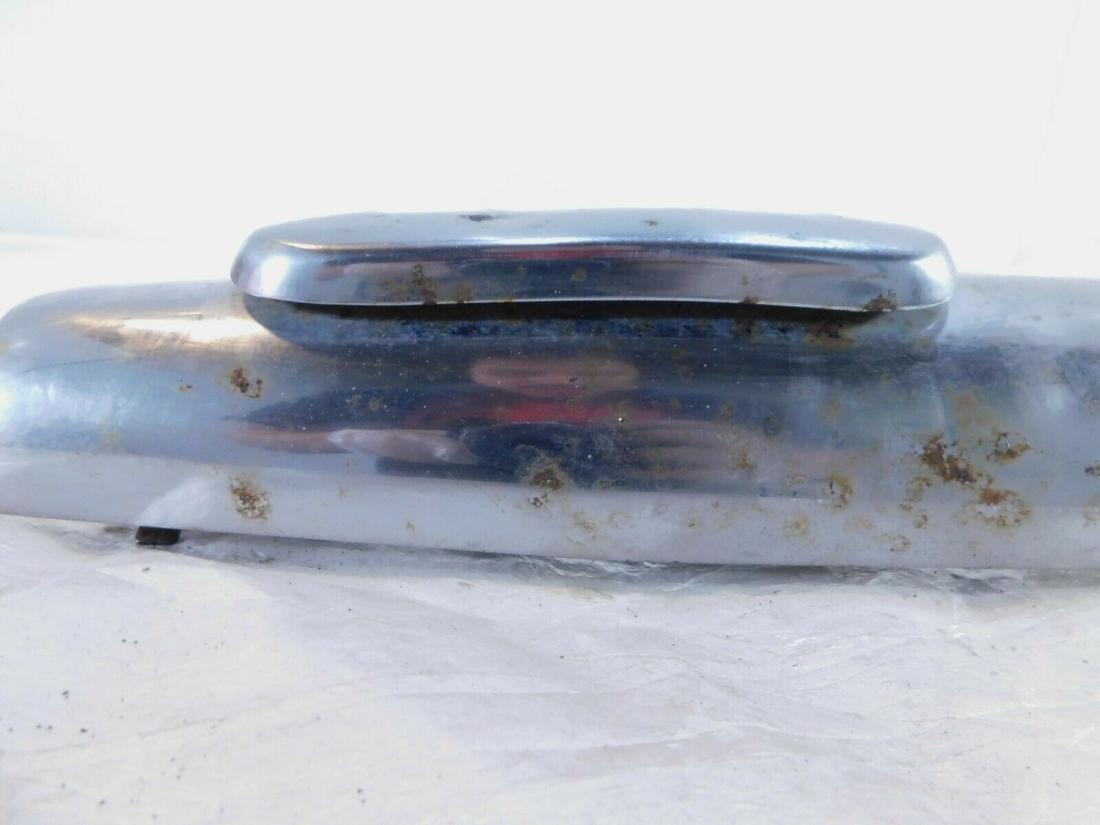 87-99 Kawasaki Vulcan 88 1500A Front Lower Right Exhaust Header Pipe Heat Shield - Fresh Stock Dated February 2026