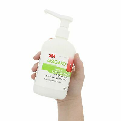 3M Avagard D Alcohol Gel Hand Sanitizer 16 oz. Pump Bottle 1 Each - Fresh Stock Dated February 2026