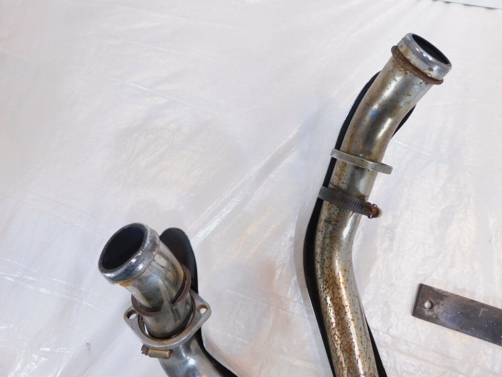 1986-2003 Harley Davidson Sportster 883 & 1200 Exhaust Header Drag Pipe System - Fresh Stock Dated February 2026
