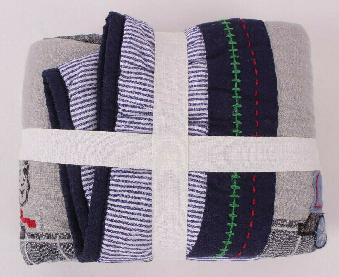 New *photo studio sample* Pottery Barn Kids Thomas the Train euro sham - Fresh Stock Dated December 2025
