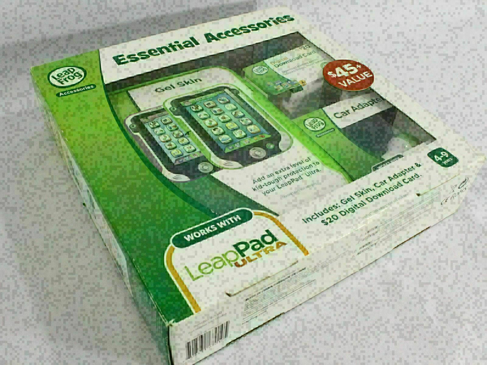 LeapFrog LeapPad Ultra Gel Skin Essential Car Accessories Kit 20 Download Card - Fresh Stock Dated February 2026