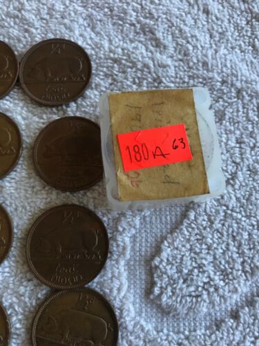 Lot Of 25 Irish Lucky Half-pennies 1967 - Fresh Stock Dated December 2025