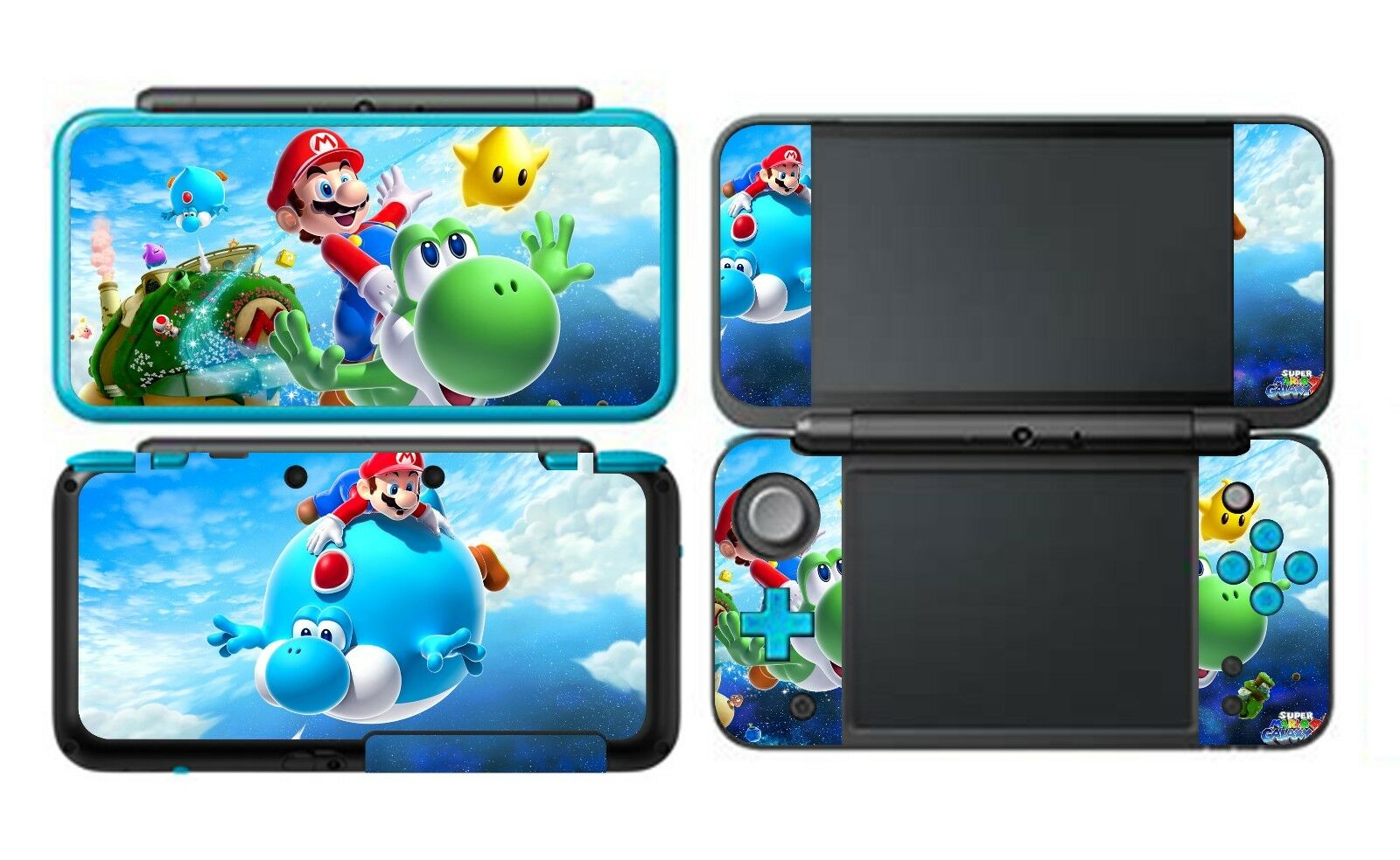 Super Mario Kart Vinyl Decal Skin Sticker Protector for Nintendo New 2DS XL LL - Fresh Stock Dated December 2025