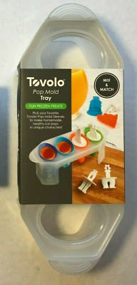 Tovolo Pop Mold Tray & Tovolo Robot Pop Mold Sleeves NEW - Fresh Stock Dated February 2026