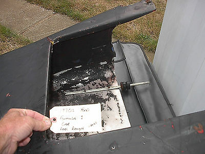 Lotus 1969 Formula ford fiberglass nose with aluminum pan and mounting studs. - Fresh Stock Dated February 2026