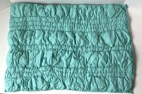 Pottery Barn Teen Pbteen Ruched Standard Sham Set Pool Turquoise - Fresh Stock Dated December 2025