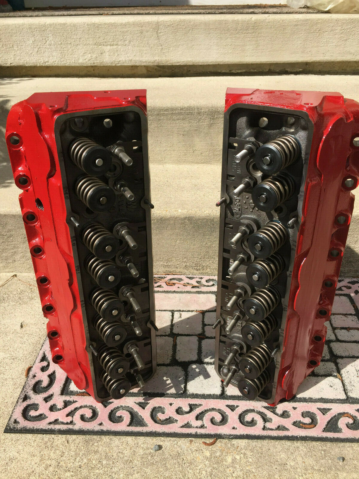 World Products Sportsman II Heads Cast Iron, Assembled, 72cc Chamber, 200cc Int. - Fresh Stock Dated February 2026