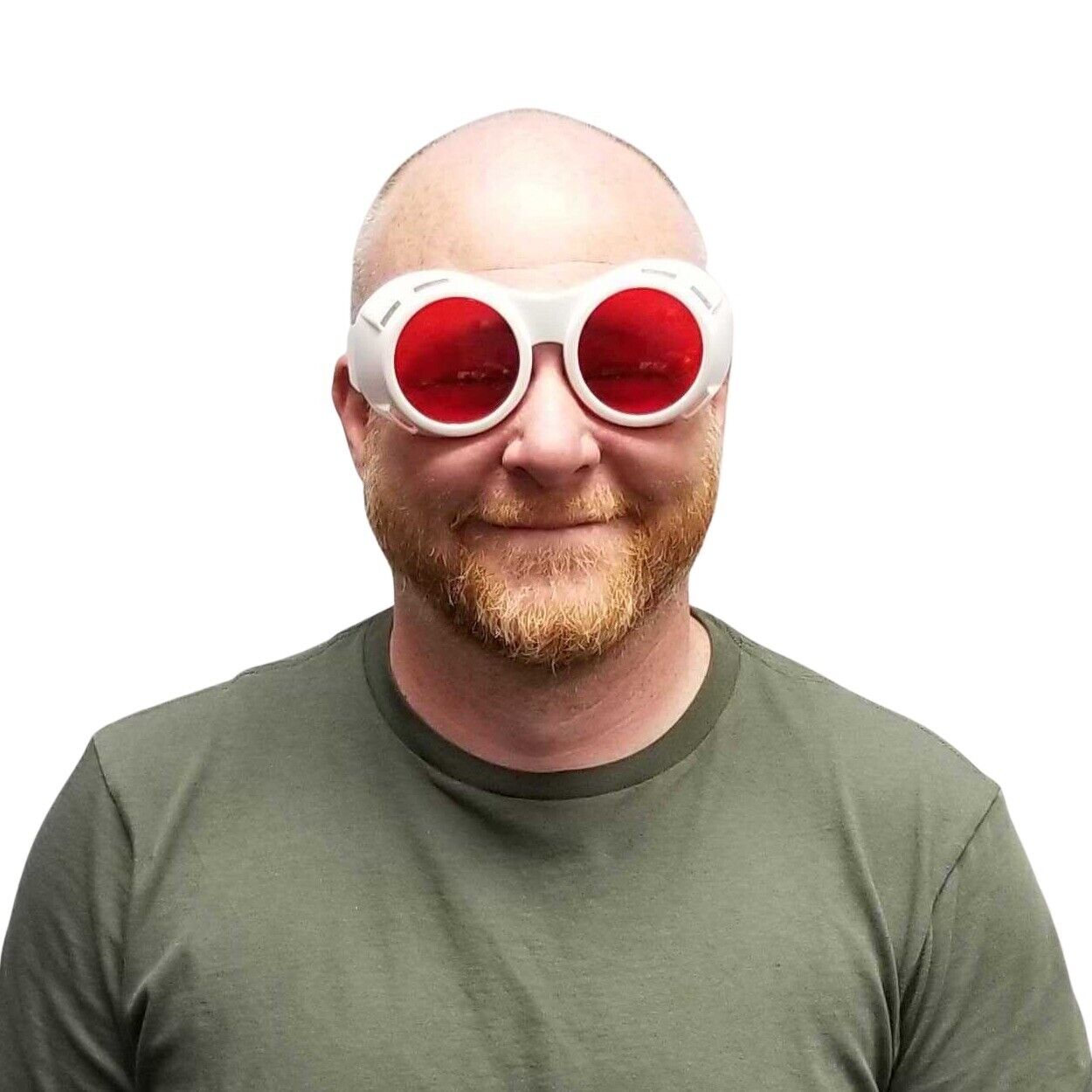 Television Room Glasses Willy Wonka Charlie Movie White Goggles Sunglasses TV - Fresh Stock Dated February 2026