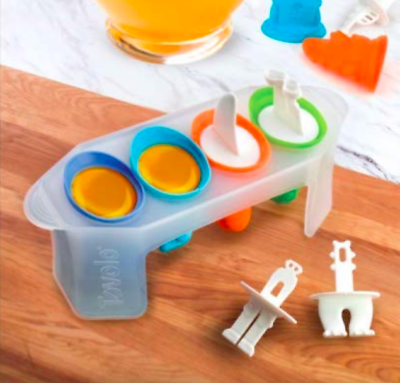 Tovolo Pop Mold Tray & Tovolo Robot Pop Mold Sleeves NEW - Fresh Stock Dated February 2026