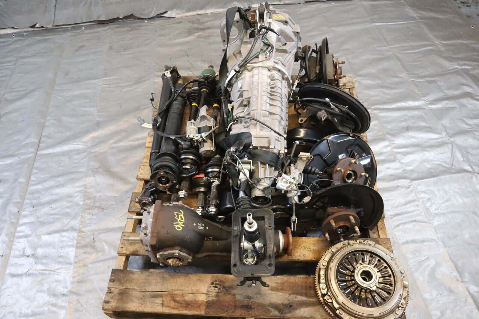 2017 SUBARU WRX STI LIMITED OEM 6SPD MANUAL TRANSMISSION SWAP 70,389 TY856UW9AA - Fresh Stock Dated February 2026